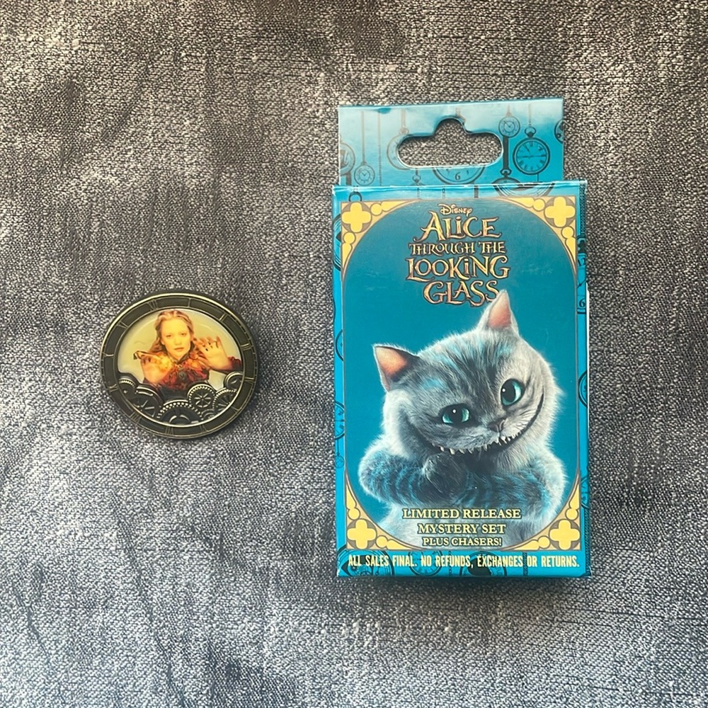 Alice Through the Looking Glass Mystery Collection- Alice pin